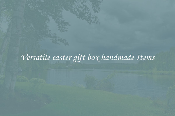 Versatile easter gift box handmade Items