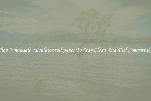 Shop Wholesale calculator roll paper To Stay Clean And Feel Comfortable