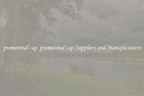 promotinal cap, promotinal cap Suppliers and Manufacturers