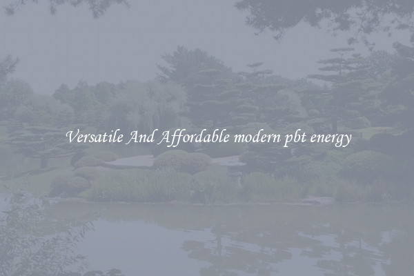 Versatile And Affordable modern pbt energy